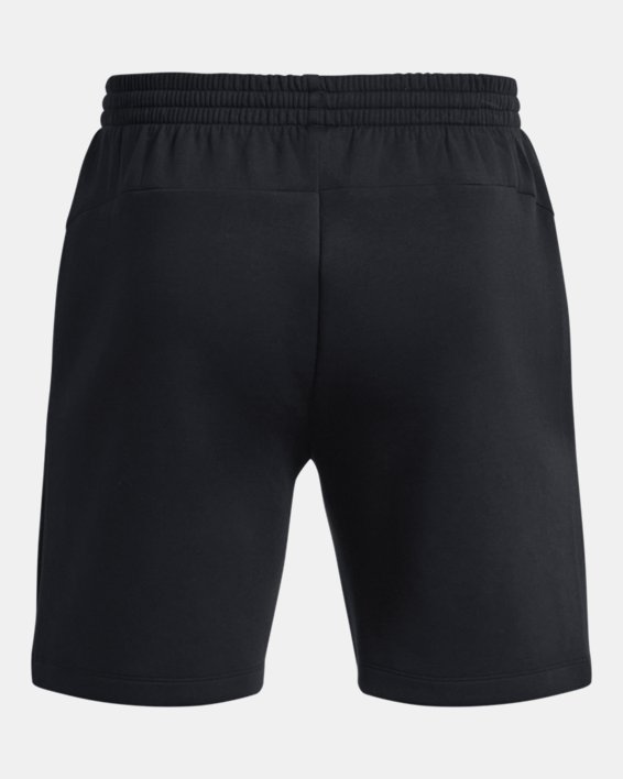 Men's UA Unstoppable Fleece Shorts in Black image number 6